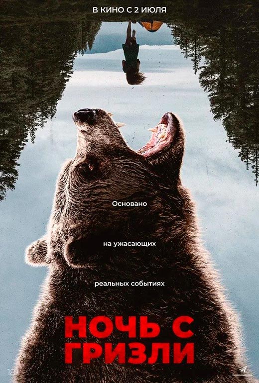 постер Ночь с гризли