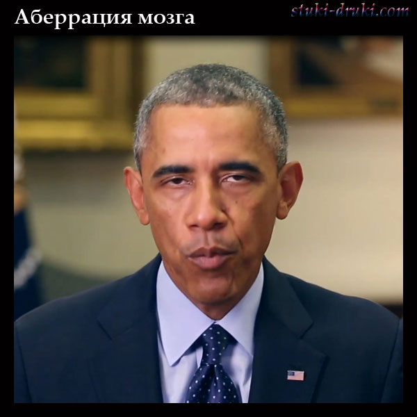 Медведев у Обамы аберрация мозга