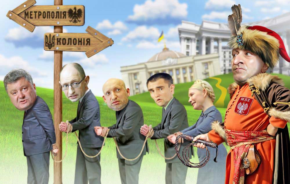 Критикан Политиканов Украина колония Польши