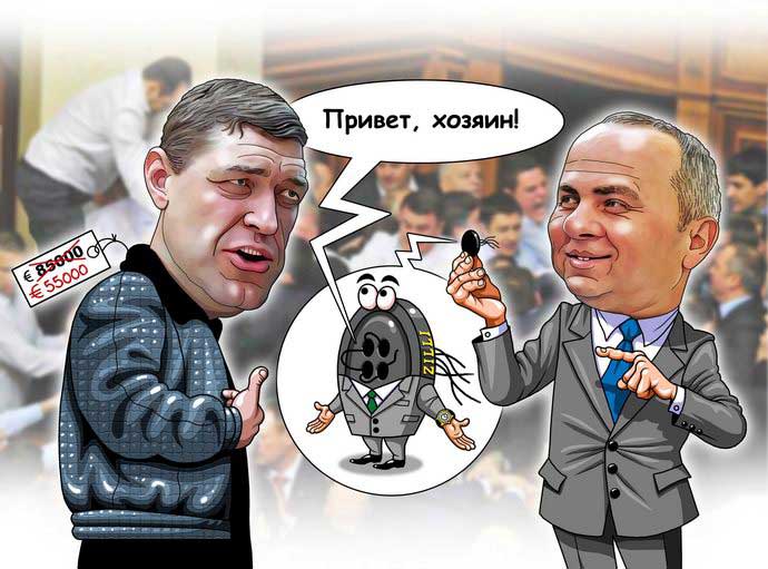 украинская политика в карикатурах Нестор Шуфрич