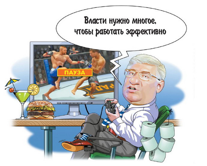 украинская политика в карикатурах Михаил Чечетов