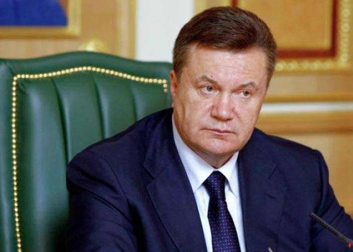 президент Украины Янукович
