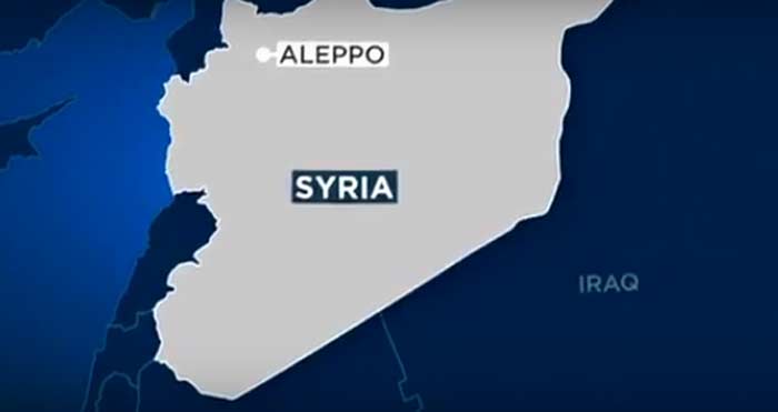 Алеппо карта