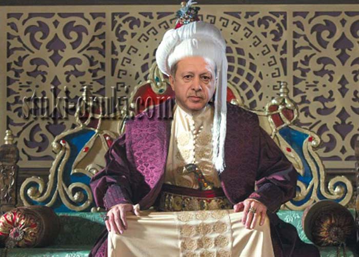 фотожаба Эрдоган султан