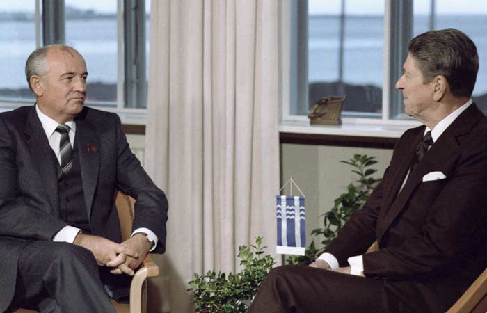 Горбачев и Рейган в Рейкьявике