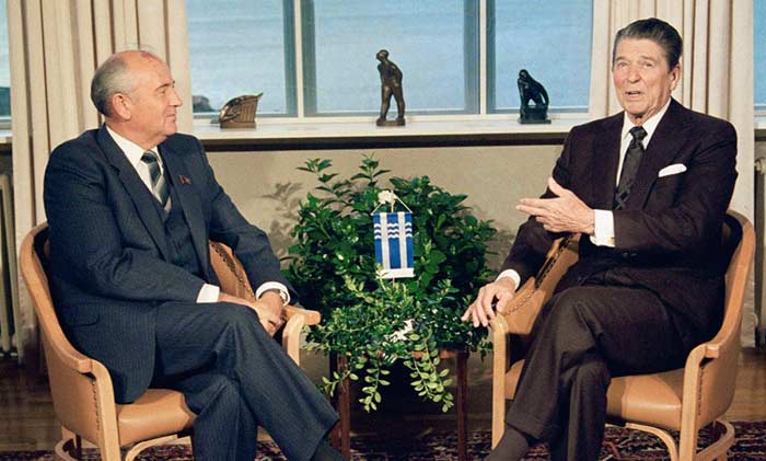 Горбачев и Рейган в Рейкьявике 3