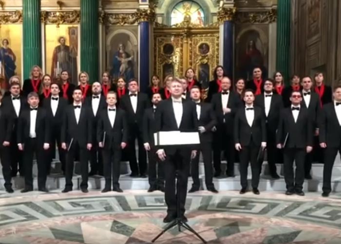 Концертный хор Санкт-Петербурга песня об атомной бомбардировке США