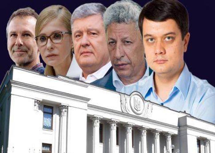 внеочередные парламентские выборы на Украине 2019