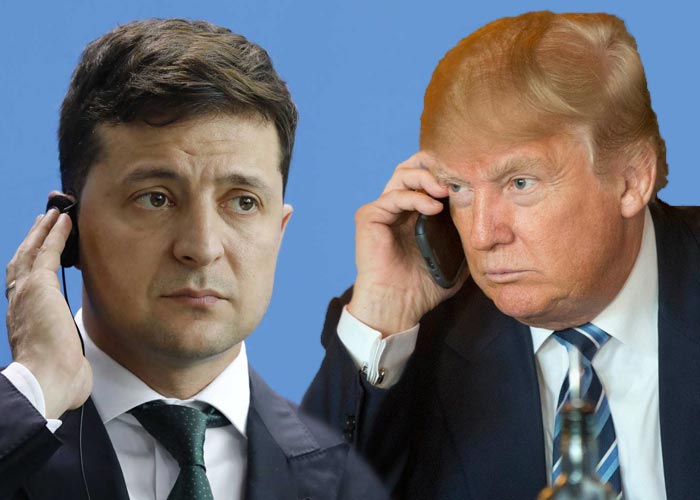 телефонный разговор Дональда Трампа и Владимира Зеленского