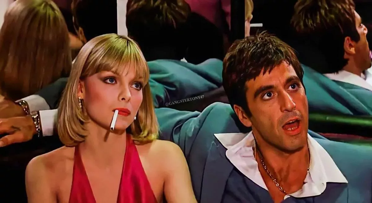 Аль Пачино в фильме Лицо со шрамом