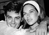 Ален Делон и Натали Бартелеми