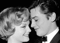 Ален Делон и Роми Шнайдер