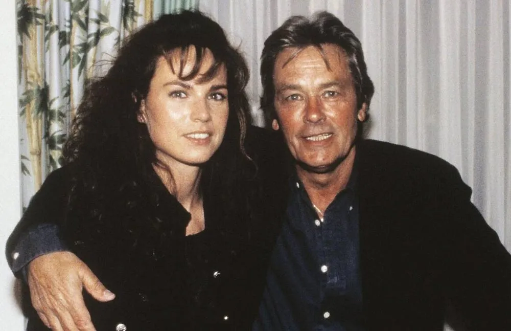 Ален Делон и Росали ван Бремен 2