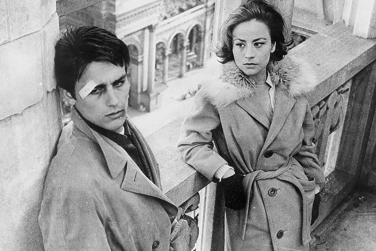 Ален Делон в фильме Рокко и его братья Ален Делон в фильме Рокко и его братья