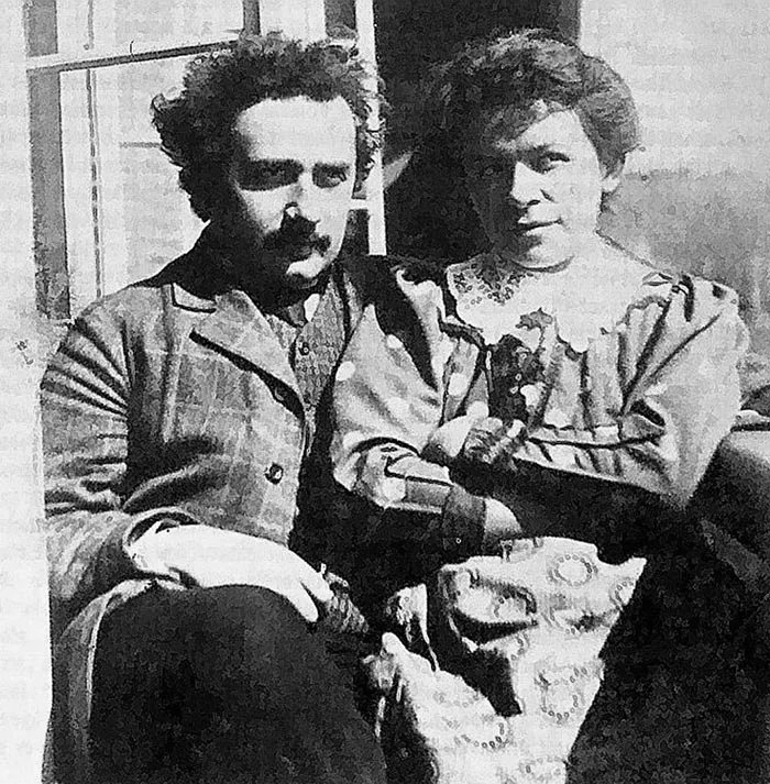 Альберт Эйнштейн и Милева Марич Альберт Эйнштейн и Милева Марич 3