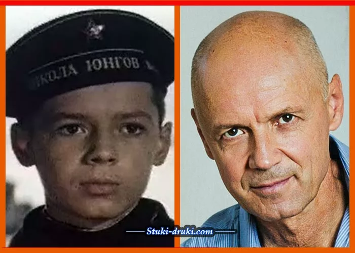 Альгис Арлаускас в детстве и сейчас