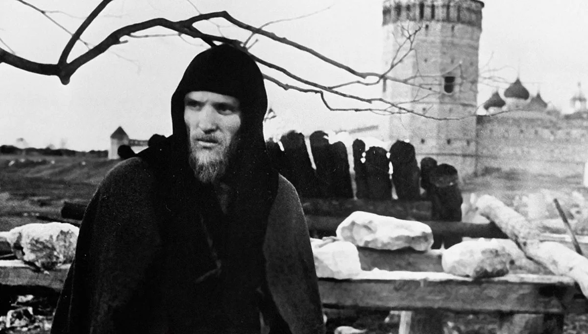 Анатолий Солоницын в фильме Андрей Рублёв Анатолий Солоницын в фильме Андрей Рублёв