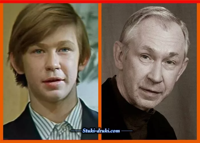 Андрей Гусев в детстве и сейчас