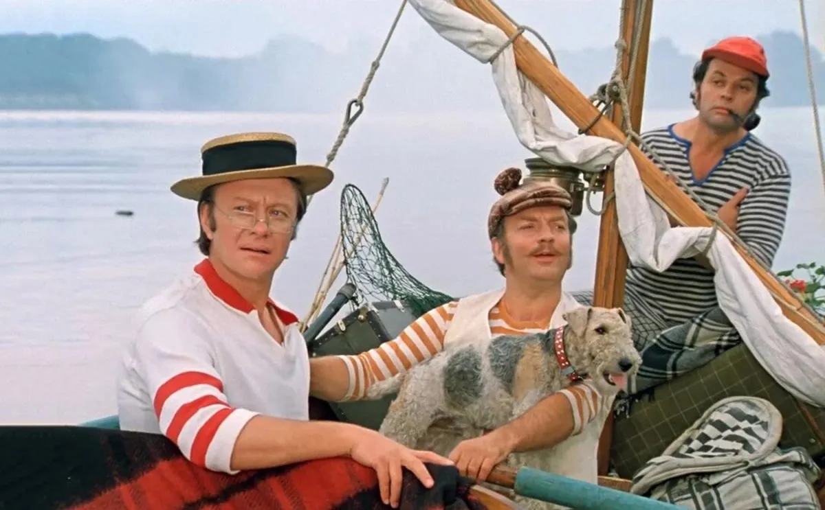 Андрей Миронов в фильме Трое в лодке, не считая собаки