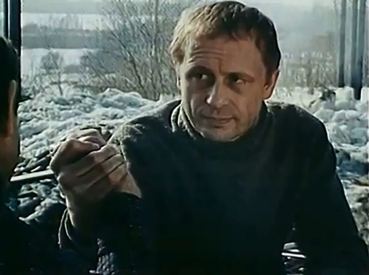 Андрей Толубеев в фильме Холодный март