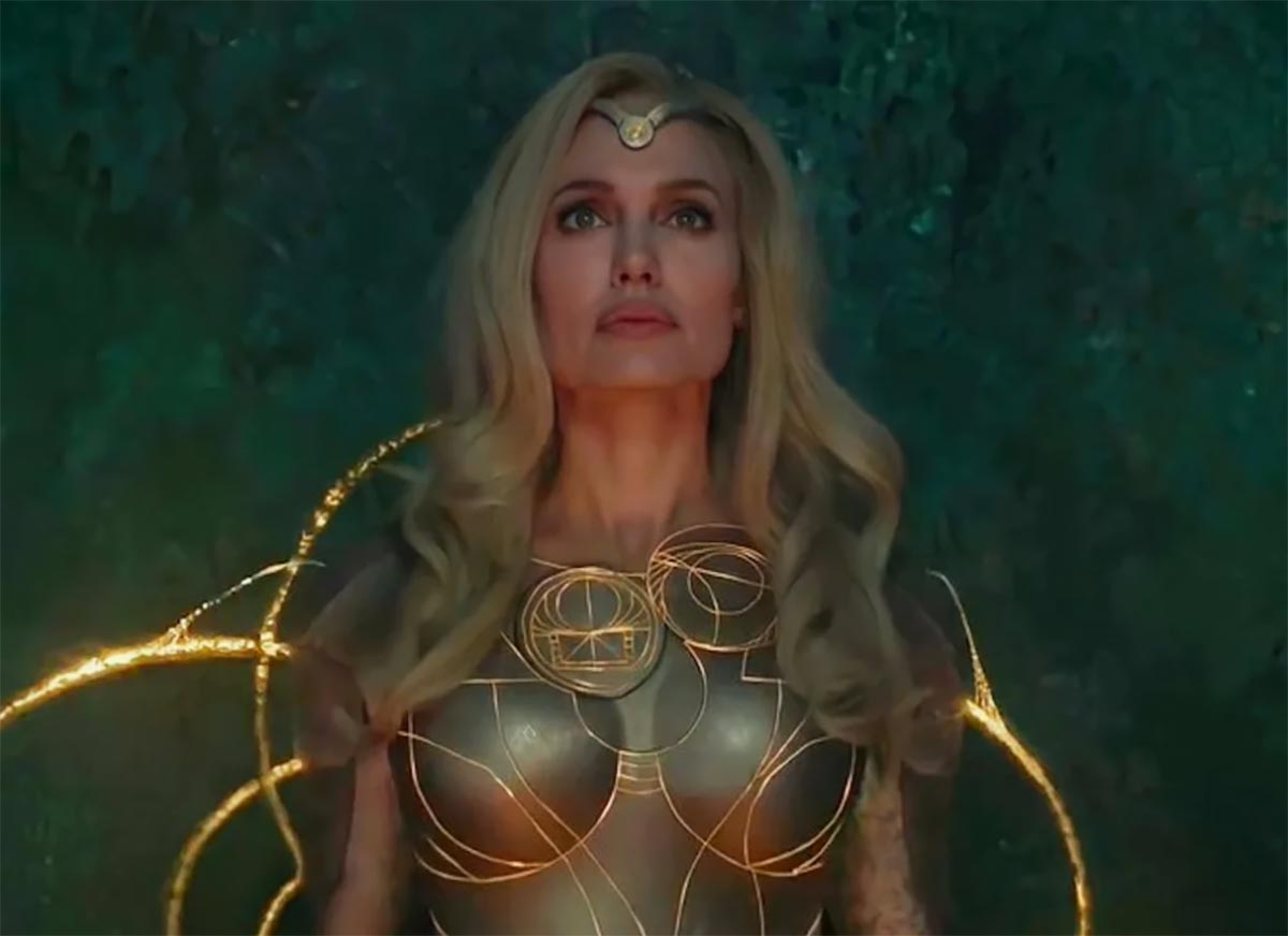 Анджелина Джоли в фильме Вечные Анджелина Джоли в фильме Вечные