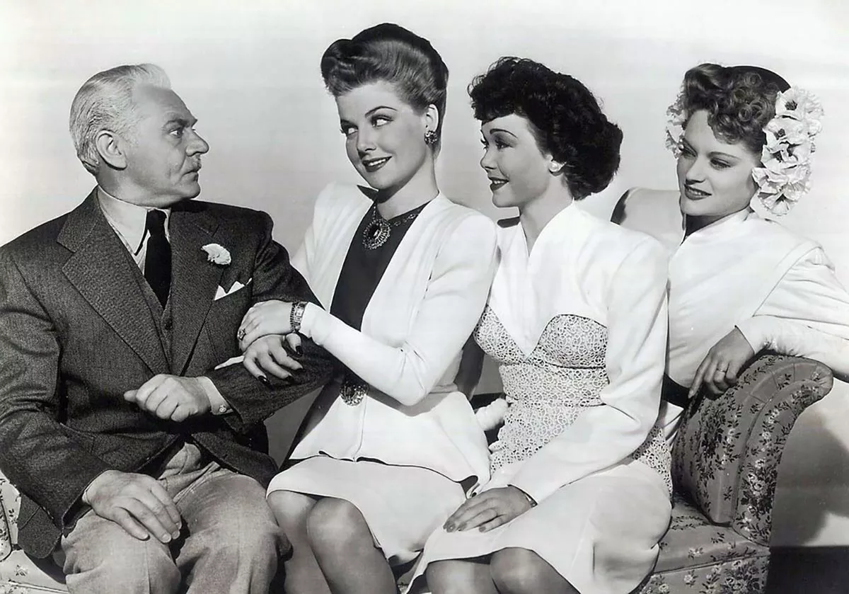 Энн Шеридан в фильме Неугомонные девушки