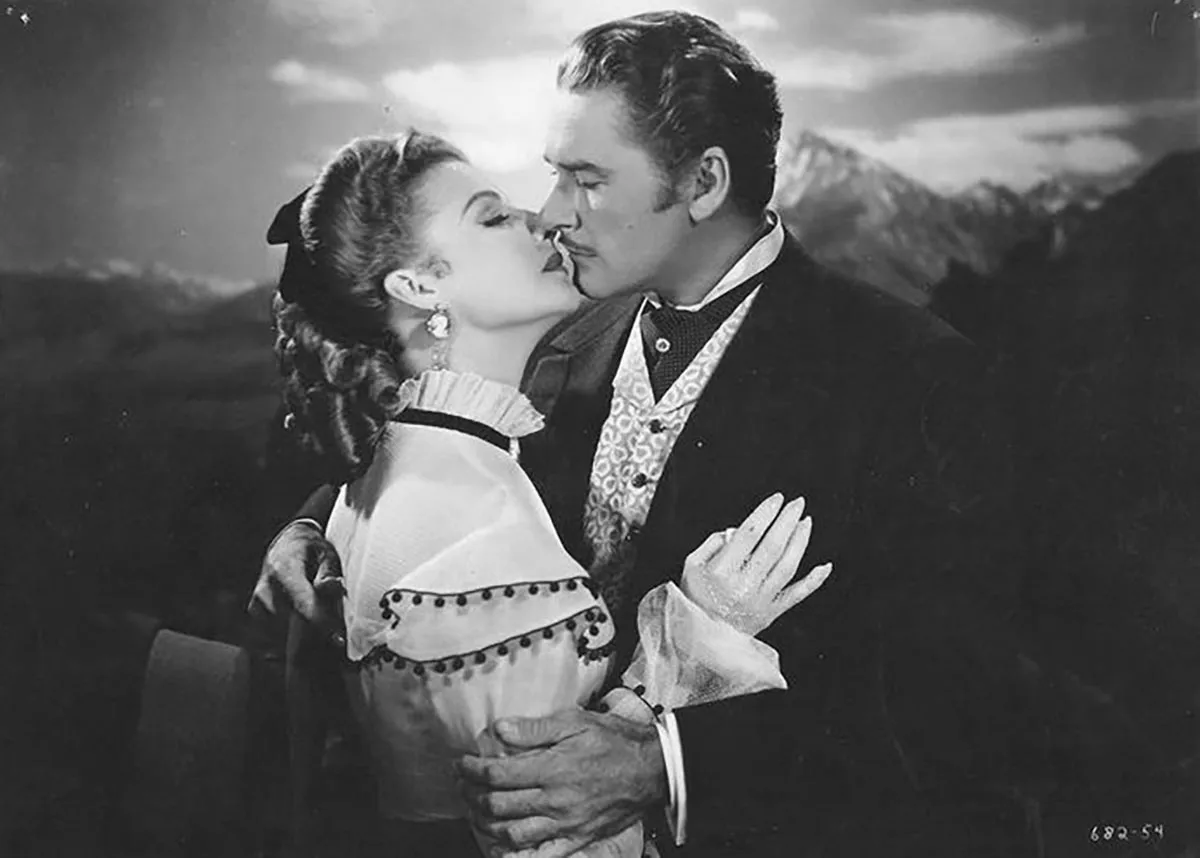 Энн Шеридан в фильме Серебряная река