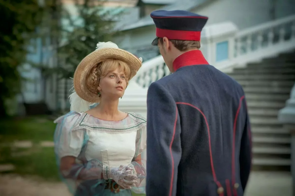 Анна Лутцева в сериале Вольная грамота Анна Лутцева в сериале Вольная грамота 2