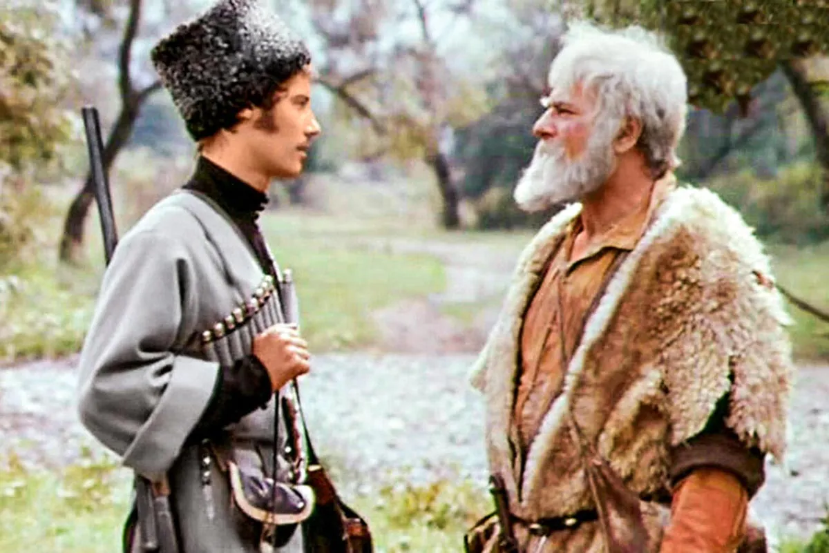 Арчил Гомиашвили в фильме Кавказская повесть