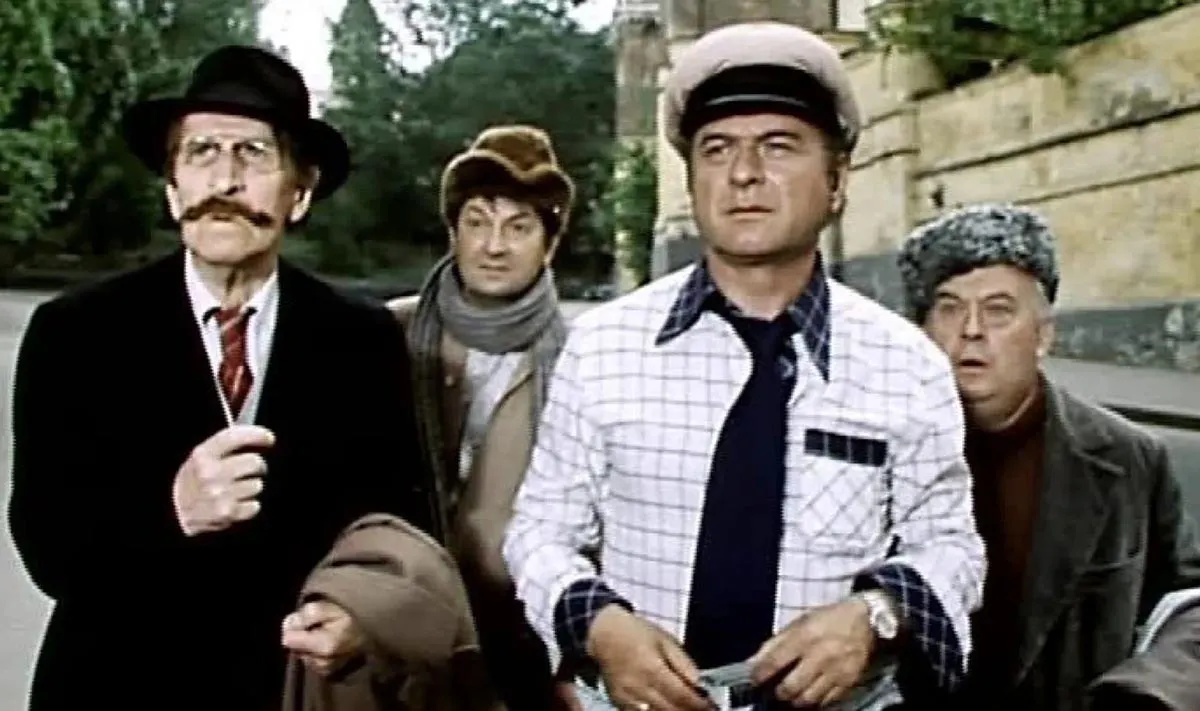 Арчил Гомиашвили в фильме Комедия давно минувших дней