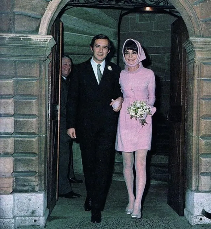 свадьба Одри Хепберн и Андреа Дотти