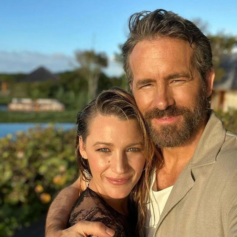 Блейк Лайвли и Райан Рейнольдс 5