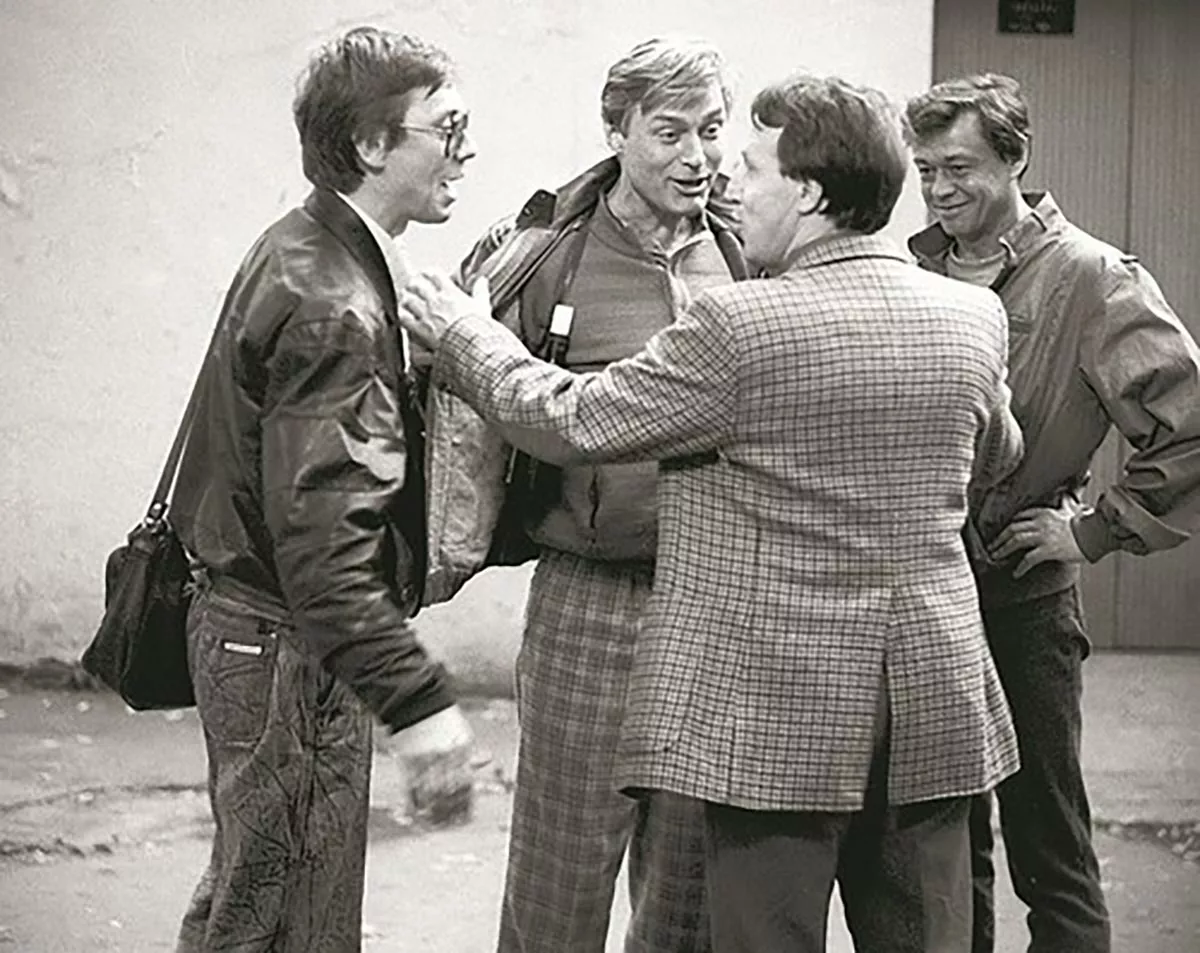 Борис Щербаков в фильме Криминальный квартет