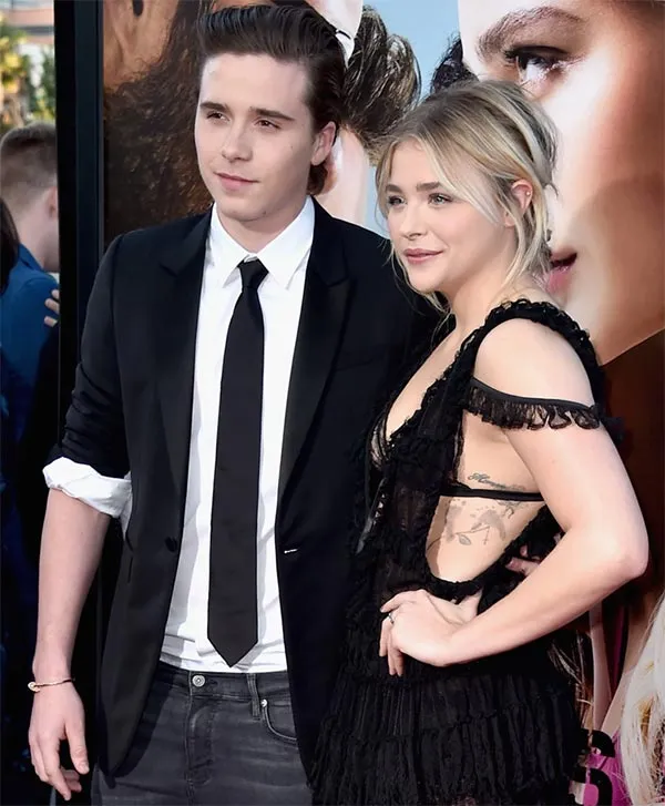 Бруклин Бекхэм и Хлоя Грейс Морец 2