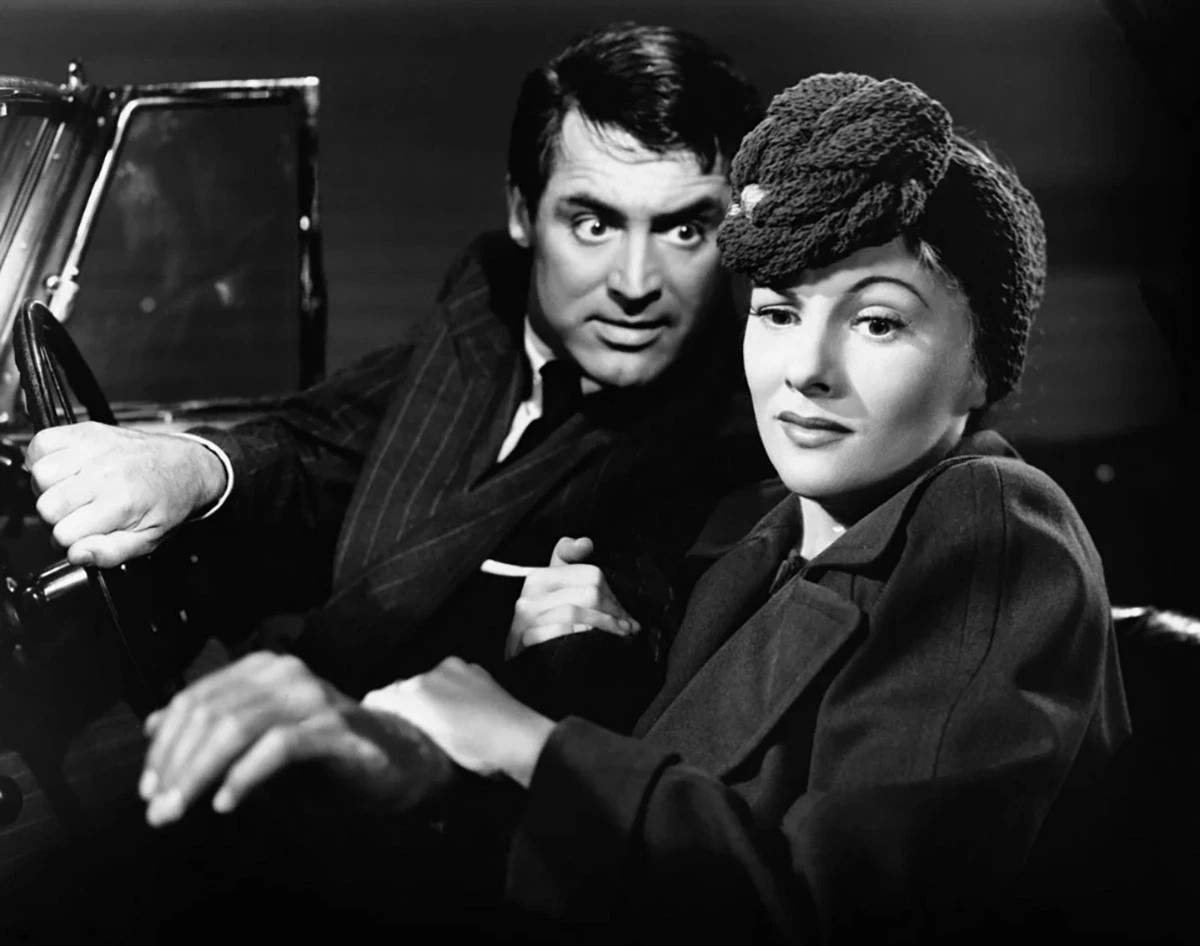 Кэри Грант в фильме Подозрение Кэри Грант в фильме Подозрение