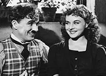 Чарли Чаплин и Полетт Годдар