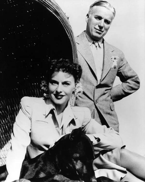 Чарли Чаплин и Полетт Годдар 4