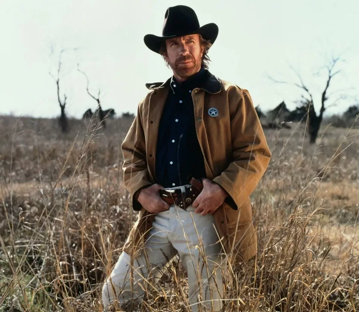 Чак Норрис в фильме Крутой Уокер