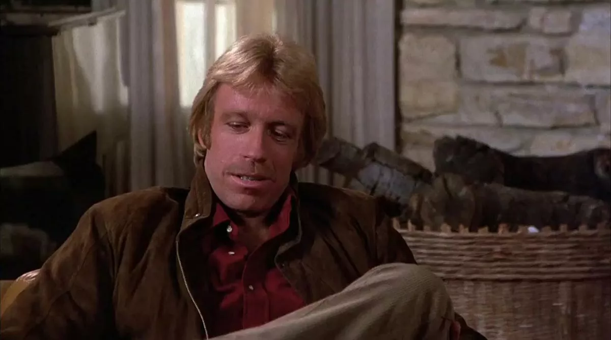 Чак Норрис в фильме Октагон