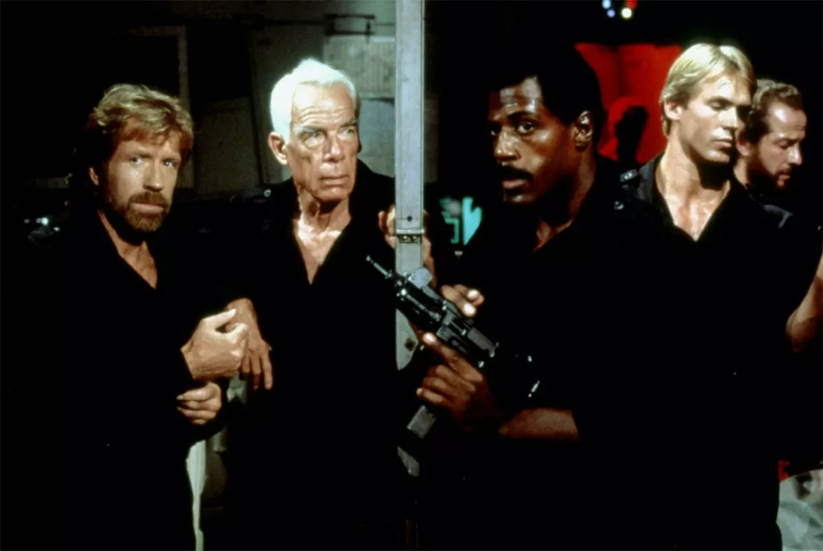 Чак Норрис в фильме Отряд «Дельта»