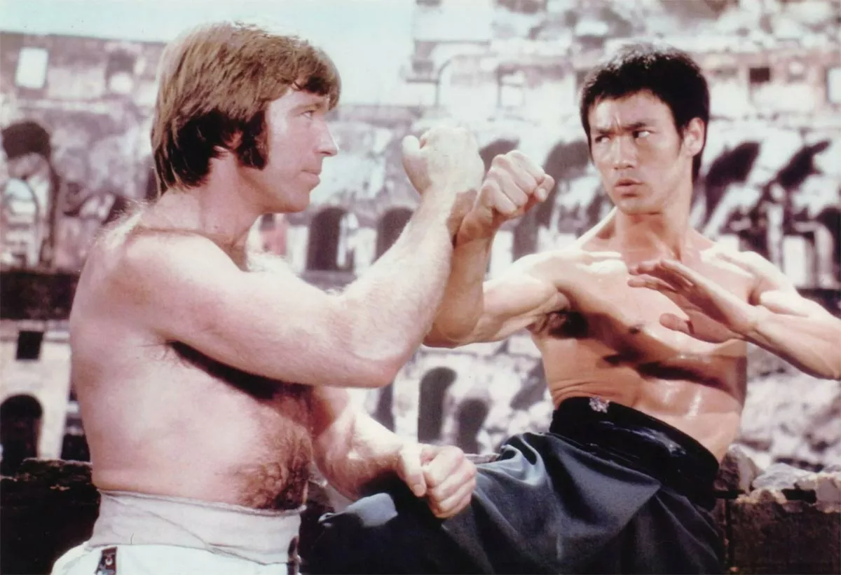 Чак Норрис в фильме Путь дракона