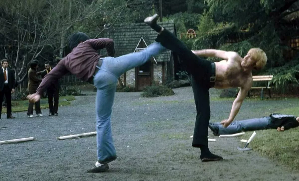 Чак Норрис в фильме Разборки в Сан-Франциско