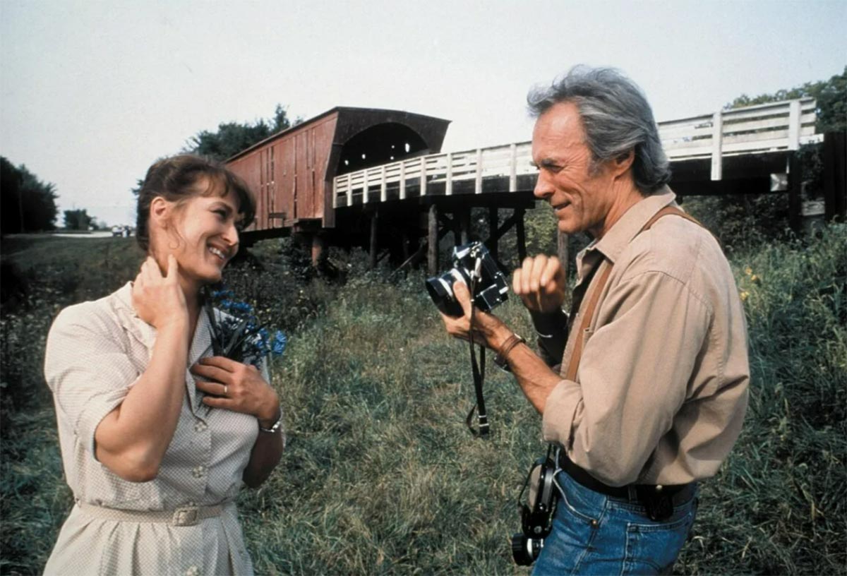 Клинт Иствуд в фильме Мосты округа Мэдисон