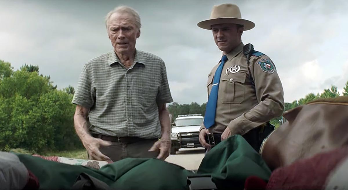 Клинт Иствуд в фильме Наркокурьер