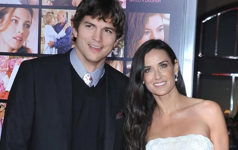 Деми Мур и Эштон Катчер 2