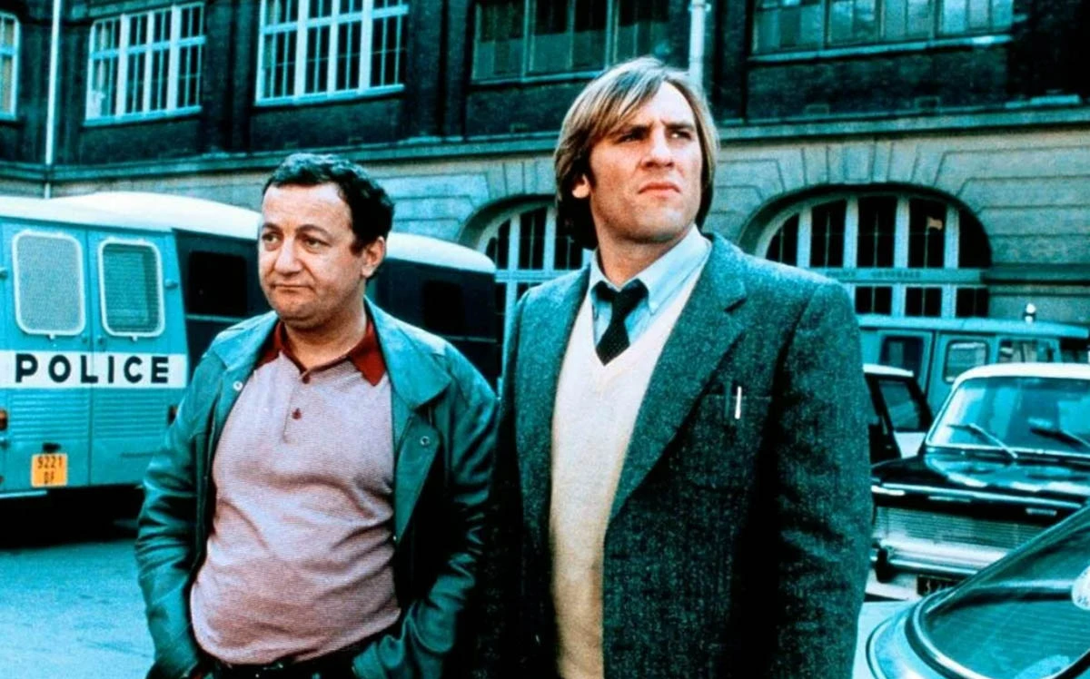 Жерар Депардье в фильме Инспектор-разиня Жерар Депардье в фильме Инспектор-разиня