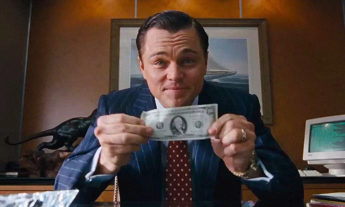 Леонардо ДиКаприо в фильме Волк с Уолл-стрит
