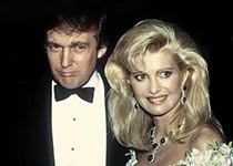 Дональд Трамп и Ивана Зельничкова