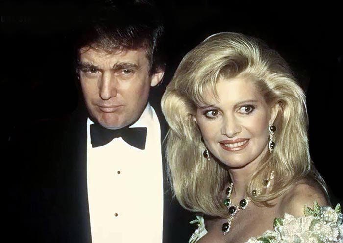 Дональд Трамп и Ивана Зельничкова