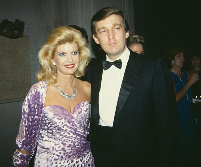 Дональд Трамп и Ивана Трамп